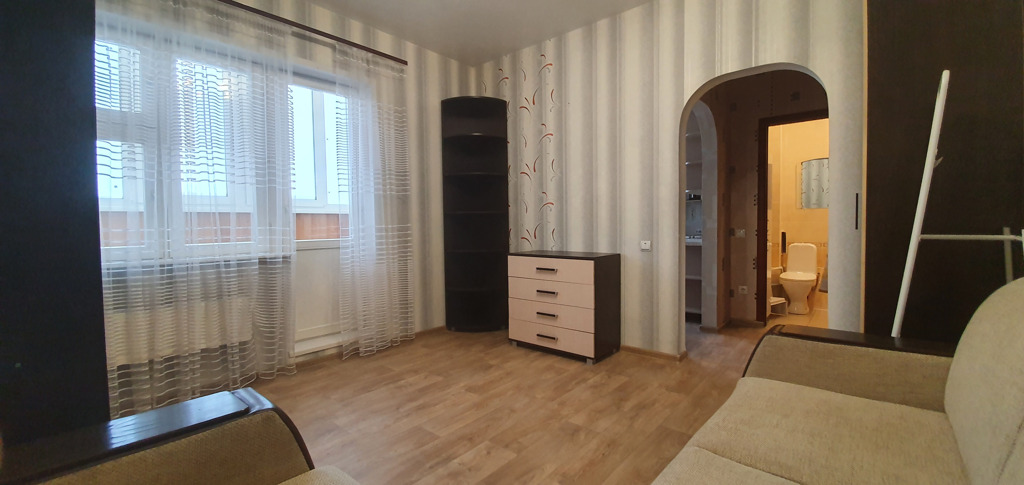 1-комнатная квартира в аренду, Новосибирск, Одоевского ул. 1/2 — 15 000 ₽/мес