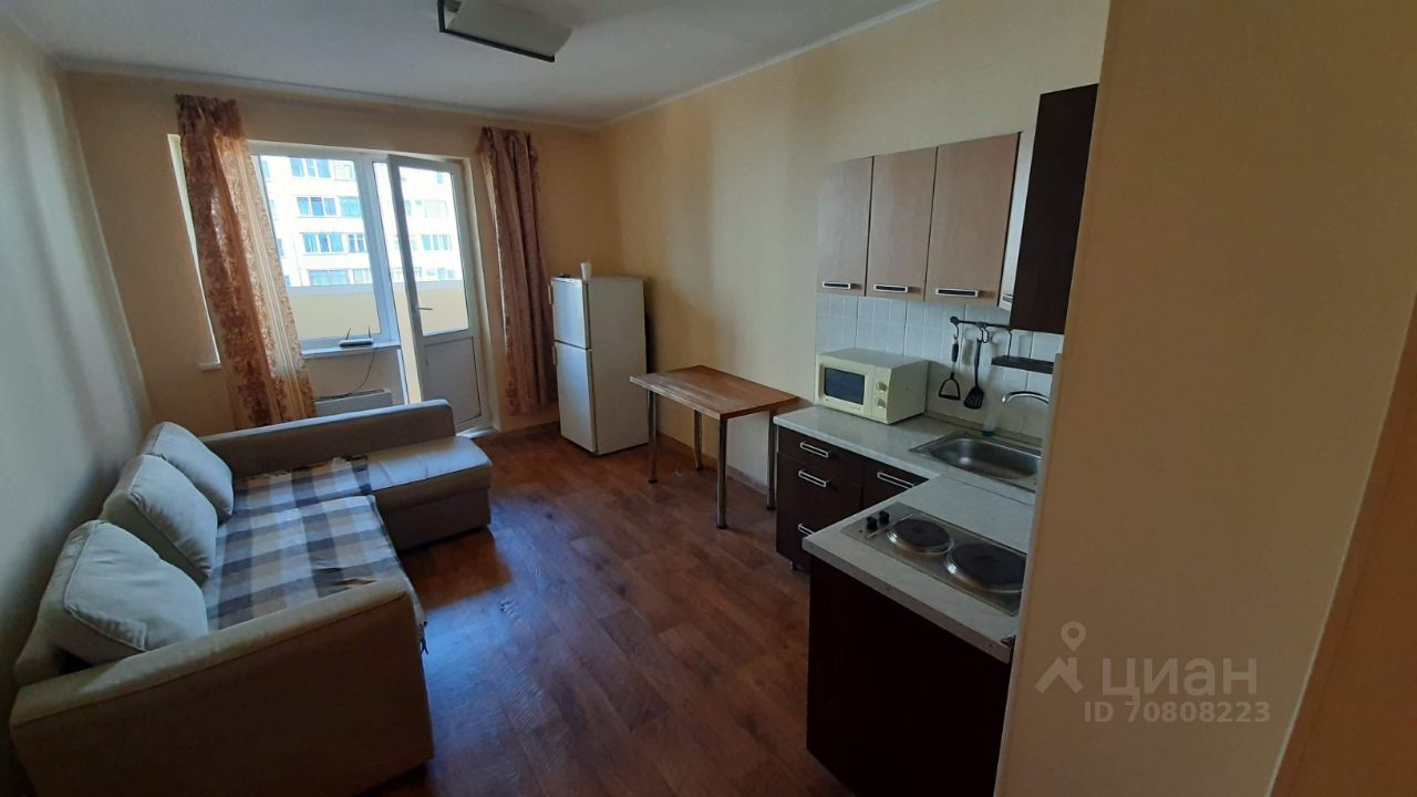 Студия в аренду, Новосибирск, Бориса Богаткова ул. 208/3 — 17 000 ₽/мес